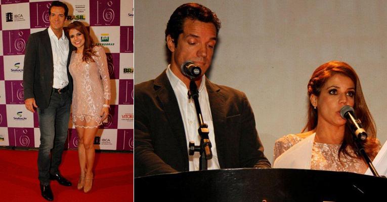 Carlos Machado e Nivea Stelmann são os anfitriões da 19ª edição do Festival de Vitória