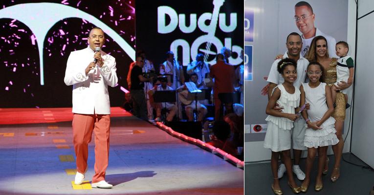 Dudu Nobre grava DVD com a presença da família e a participação de convidados