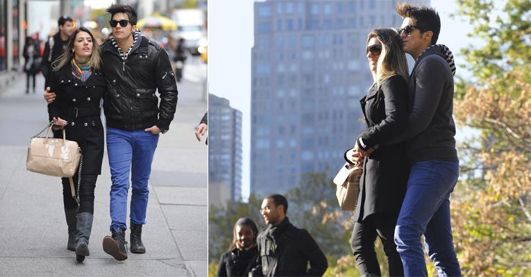 Em Nova York, Luan Santana assume Jade: ‘Achei a mulher certa’
