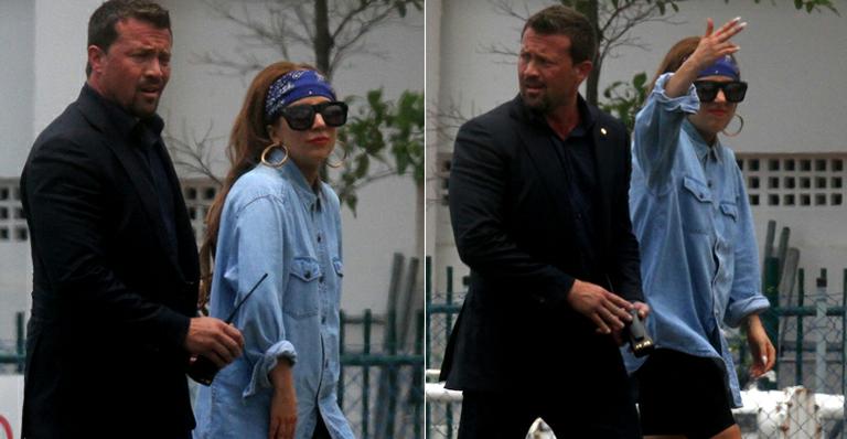 Lady Gaga chega ao Rio de Janeiro