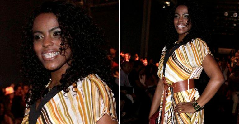 Antagonista de ‘Subúrbia’, Ana Pérola vai ao Fashion Rio pela 1ª vez