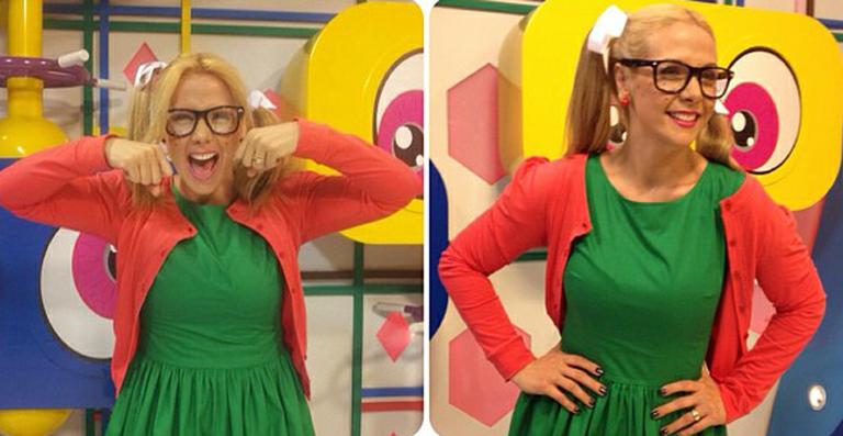 Carla Perez vira Chiquinha, do ‘Chaves’, em programa infantil