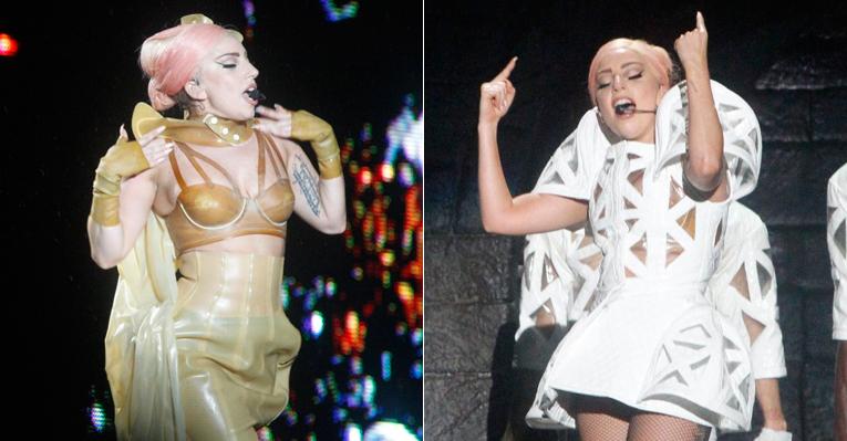 ‘Senti Deus aqui’, diz Lady Gaga em show no Rio de Janeiro