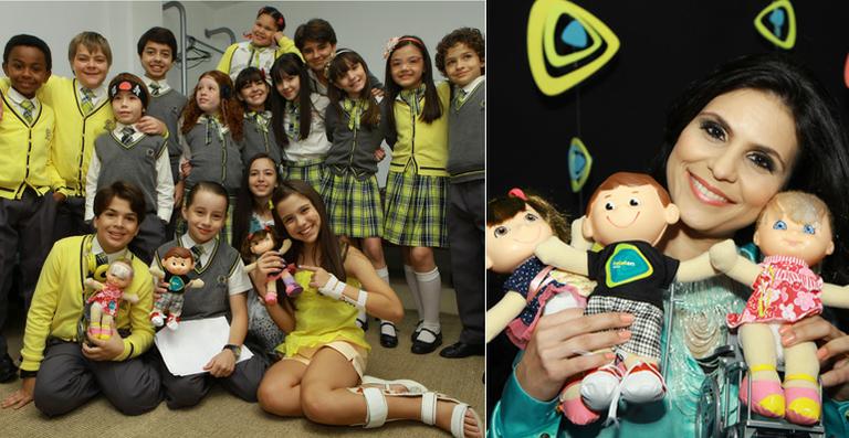 O elenco de ‘Carrossel’, Aline Barros e Galisteu são alguns dos famosos que passaram pelo Teleton 2012