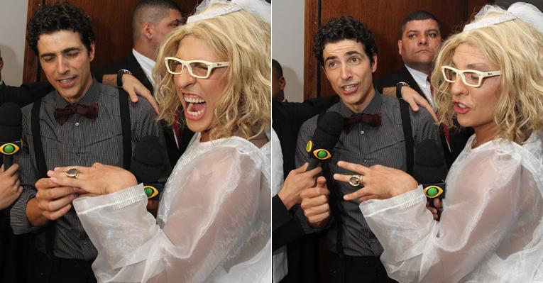 Pânico faz casamento de Reynaldo Gianecchini e Marília Gabi Herpes