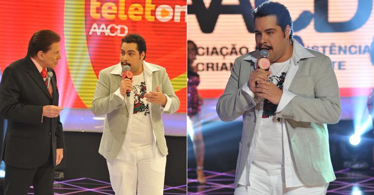 Tiago Abravanel diz que foi autorizado pela Globo para estar no Teleton por ser neto de Silvio Santos