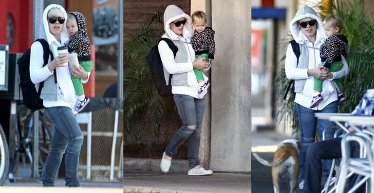 Pink e sua pequena Willow Sage