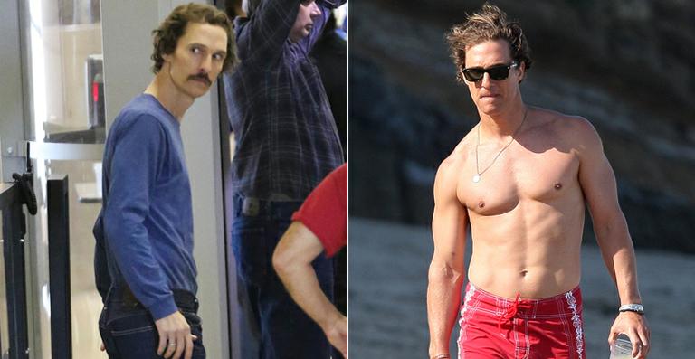 A chocante transformação de Matthew McConaughey