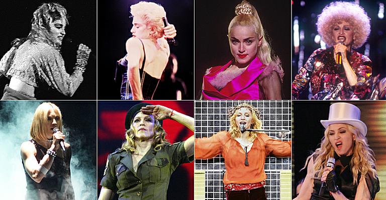 ‘MDNA’ é a 9ª turnê de Madonna; relembre as anteriores