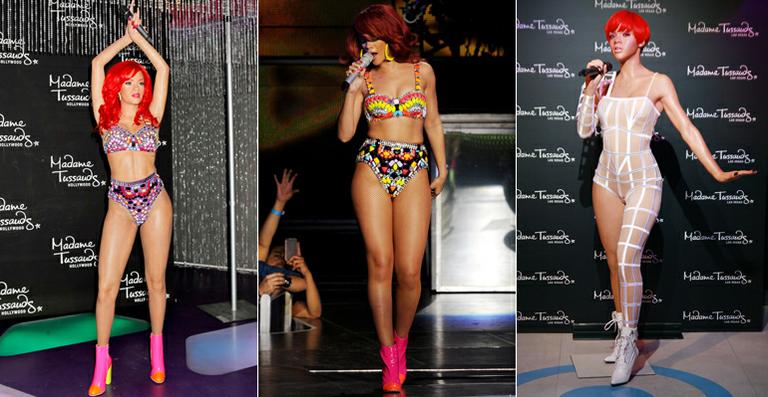 Rihanna ganha duas novas estátuas de cera