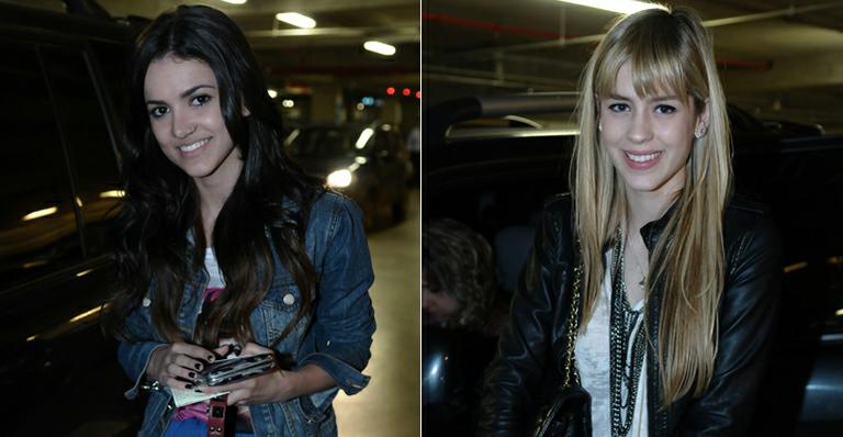 Manu Gavassi e Sophia Abrahão: comprinhas juntas em São Paulo