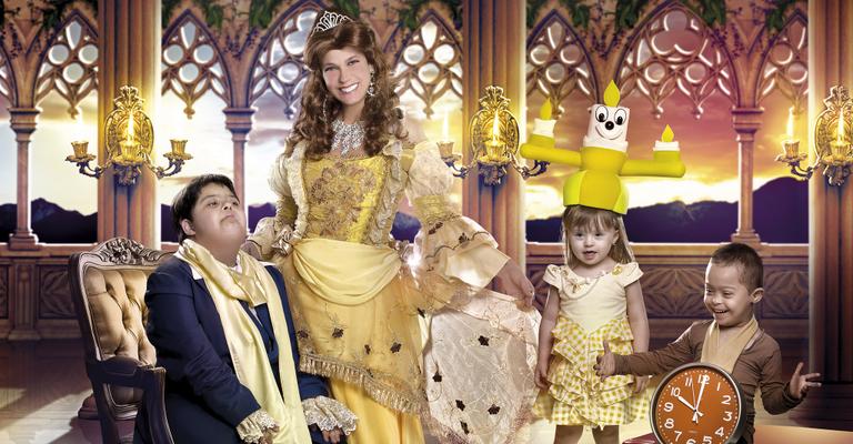 Xuxa promove a magia da inclusão
