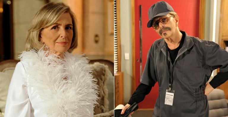 Irene Ravache se veste de operário para cenas de ‘Guerra dos Sexos’