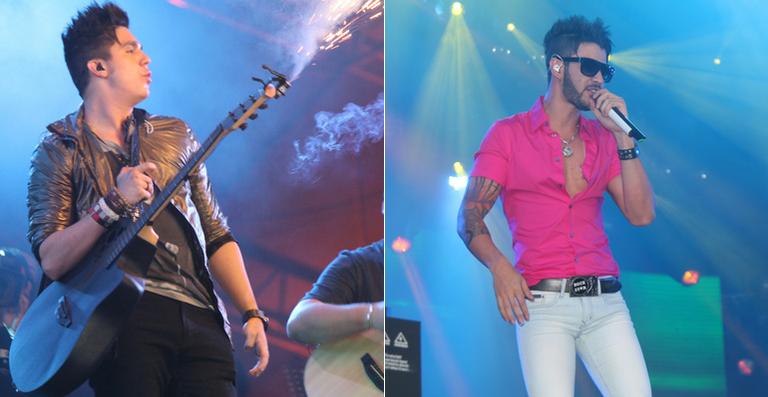Festa sertaneja: Luan Santana e Gusttavo Lima se apresentam em Goiás