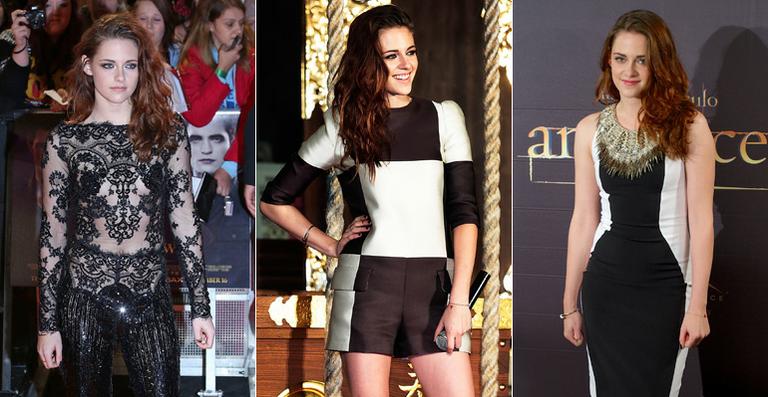 Os looks de Kristen Stewart nos eventos de ‘Amanhecer – Parte 2’