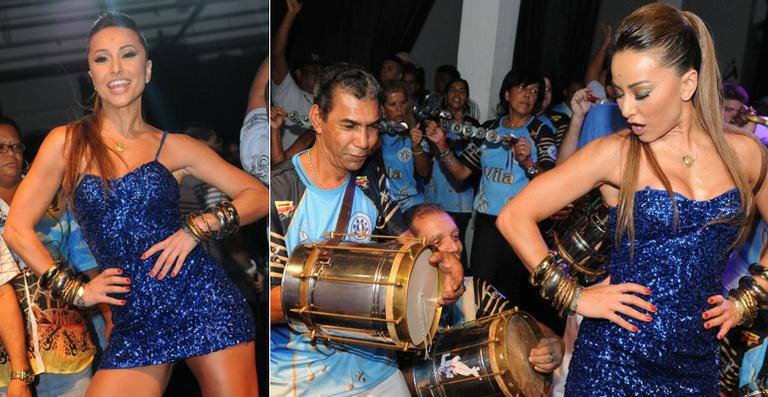 Sabrina Sato domina a quadra da Vila Isabel
