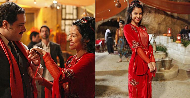 O vestido de noiva de Tamar em ‘Salve Jorge’