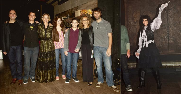 Talento de Andréa Beltrão orgulha a família