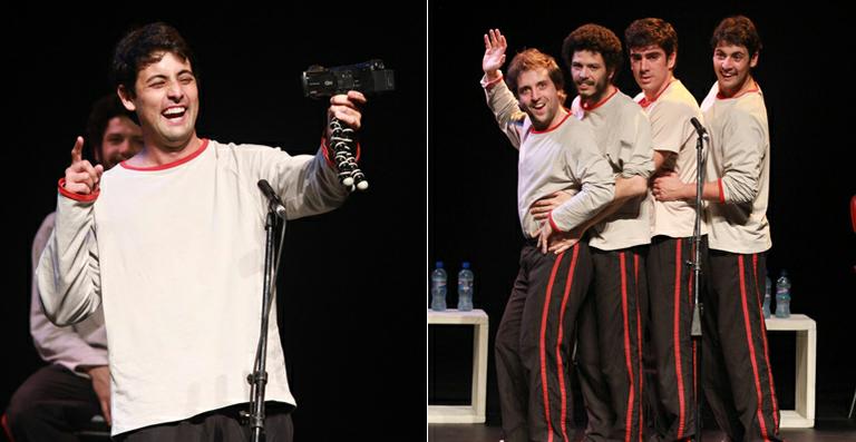 Bruno de Luca participa de espetáculo de stand up no Rio