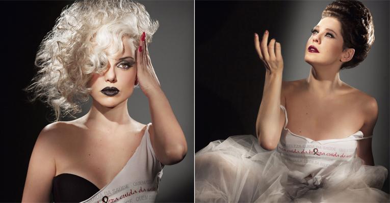 Em looks caprichados, famosos estrelam o calendário Cabeleireiros Contra a Aids 2013