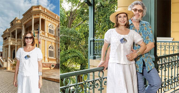 Em Manaus, Bia Nunnes relembra o início de sua história de amor com o diretor Fernando Berditchevsky