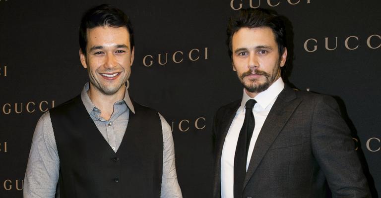James Franco participa de evento com Sergio Marone em São Paulo