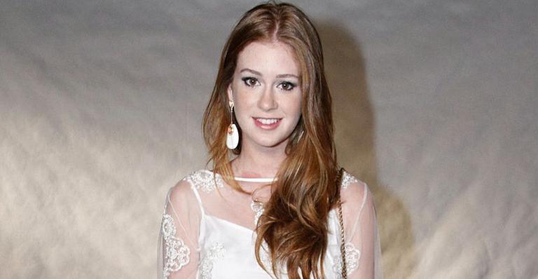 ‘Como de tudo, mas comecei a ir para a academia’, diz Marina Ruy Barbosa