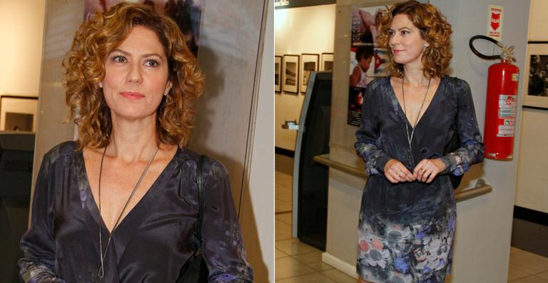 Patrícia Pillar prestigia pré-estreia do filme ‘Construção’