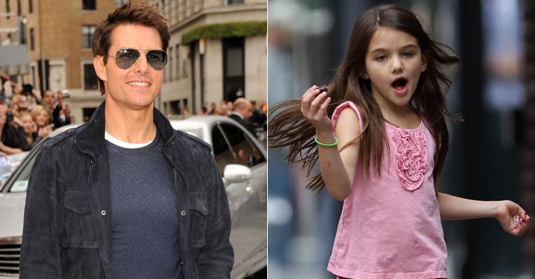 Tom Cruise volta a ver a filha Suri na celebração do Thanksgiving