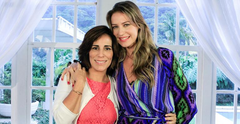 Gloria Pires revela seus cuidados com a pele para Luana Piovani