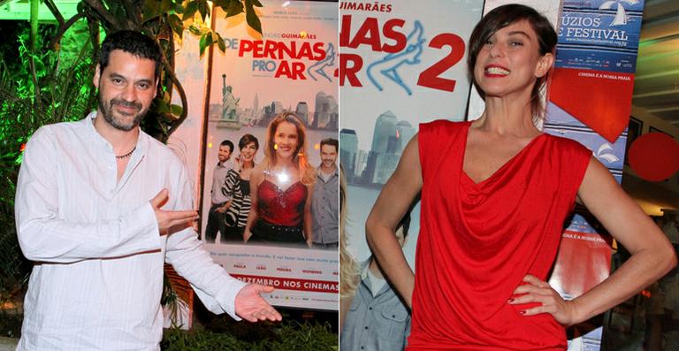 Bruno Garcia e Maria Paula lançam ‘De Pernas Pro Ar 2’ em festival de cinema