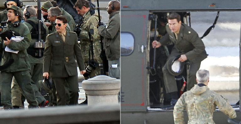 Tom Cruise fecha centro de Londres para filmar novo longa