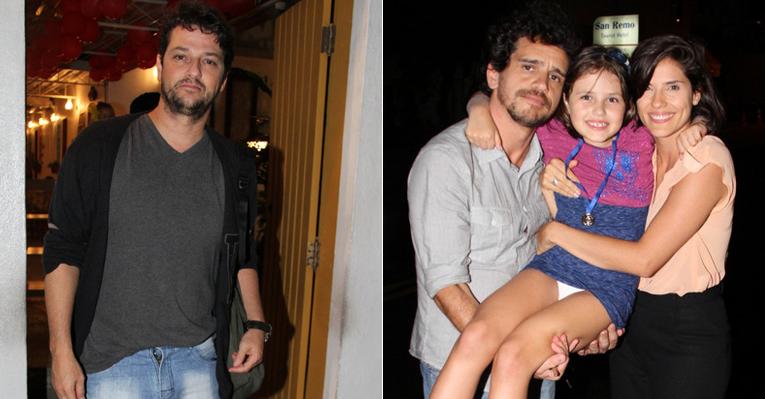 Marcelo Serrado e Rafaela Mandelli comemoram o aniversário de 8 anos de Catarina