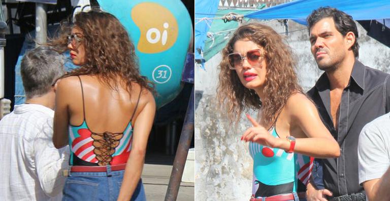 Sophie Charlotte e Juliano Cazarré rodam filme no Pará
