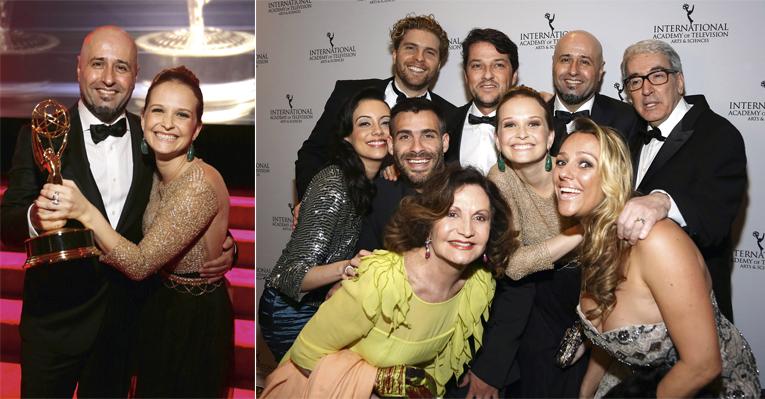Triunfo verde e amarelo anima 40º Emmy