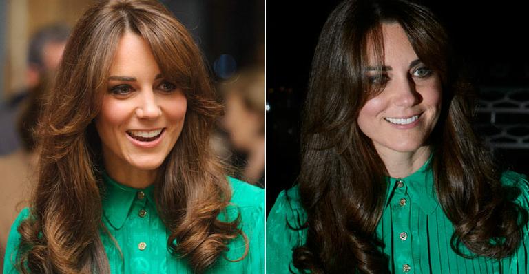Novo look: Kate Middleton adere à franja