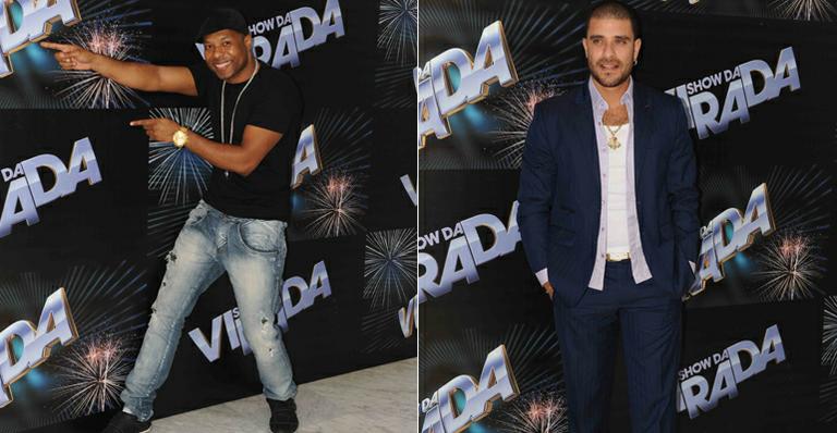 Famosos gravam o ‘Show da Virada’ em SP