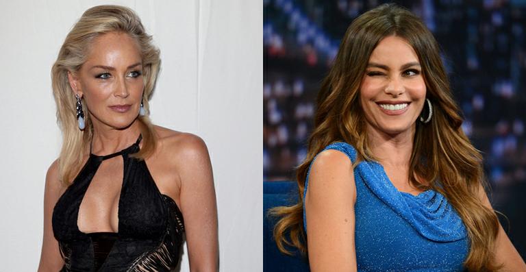 Sharon Stone e Sofia Vergara gravam cena gay para novo filme