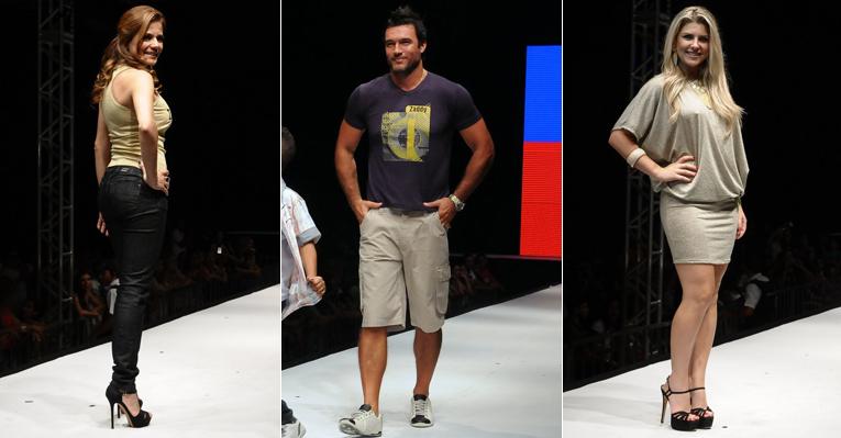 Famosos brilham nas passarelas do Estação Fashion Week 2012
