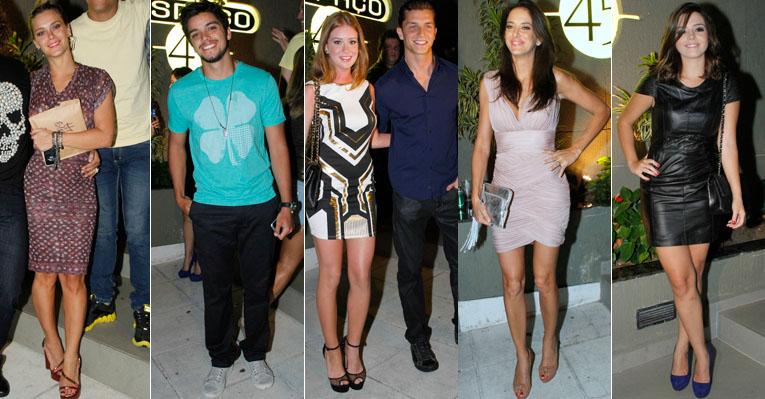 Estrelas curtem aniversário do blogueiro Hugo Gloss no Rio de Janeiro