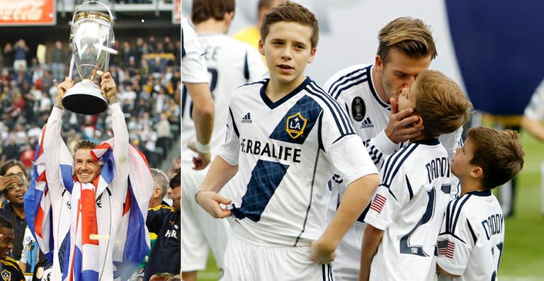 David Beckham se despede do L.A. Galaxy com título nacional
