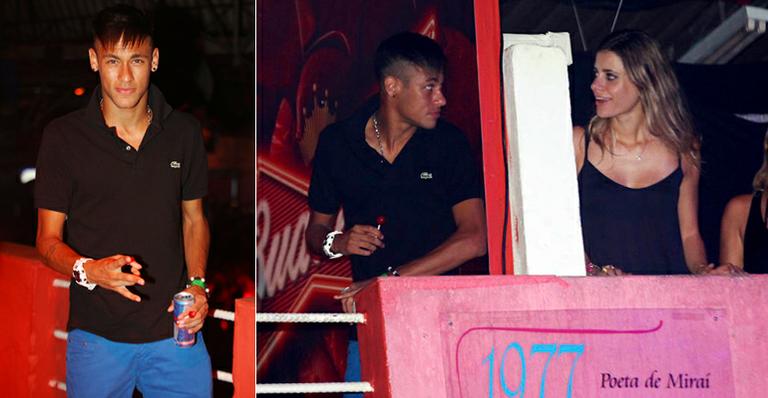 Sem aliança, Neymar curte festa funk em São Paulo