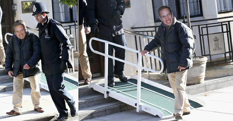 Homem mascarado se passa por Príncipe William para tentar visitar Kate Middleton