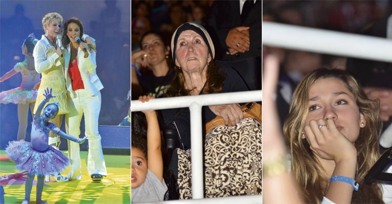 Xuxa faz dueto com Ivete Sangalo no Rio