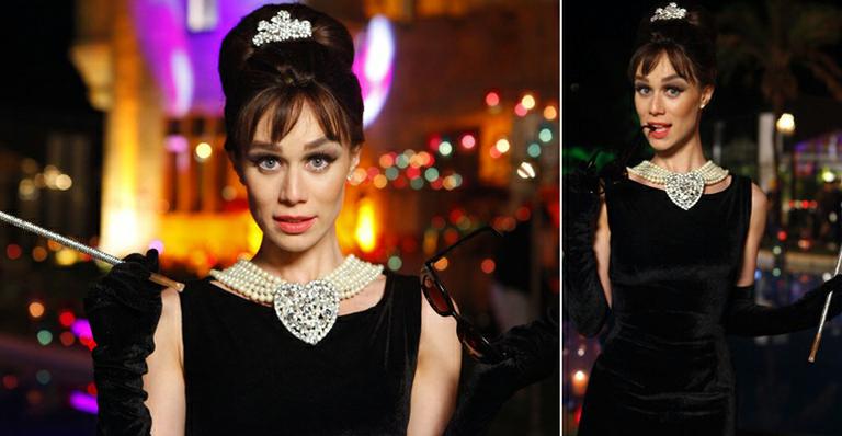 Mariana Ximenes vira Audrey Hepburn
