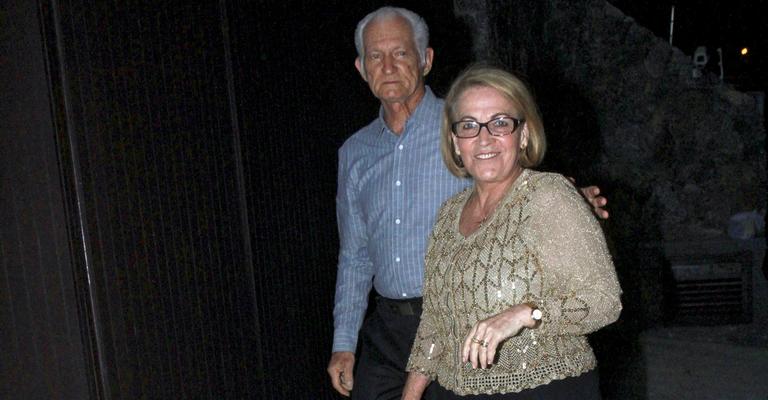 Pais de Angélica celebram aniversário da apresentadora no Rio