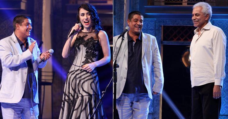 Zeca Pagodinho divide o palco com Marisa Monte e Paulinho da Viola em gravação de DVD