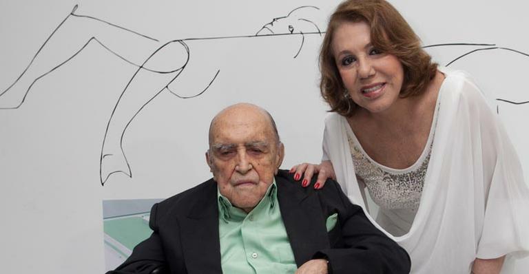 Família participa de missa para Oscar Niemeyer no Rio de Janeiro