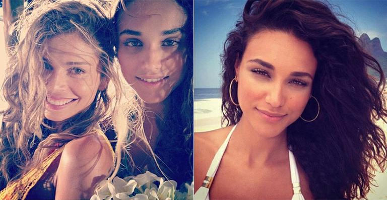 Grazi Massafera e Débora Nascimento gravam a novela ‘Flor do Caribe’ no nordeste