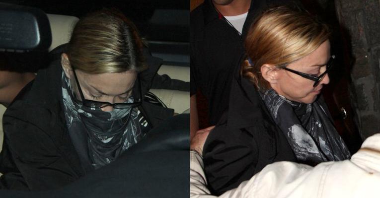 Madonna janta com o namorado no Rio de Janeiro